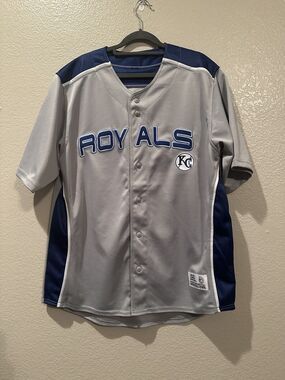 Kansas City Royals Jersey Major League Baseball Dynasty Series Adult Large Size
